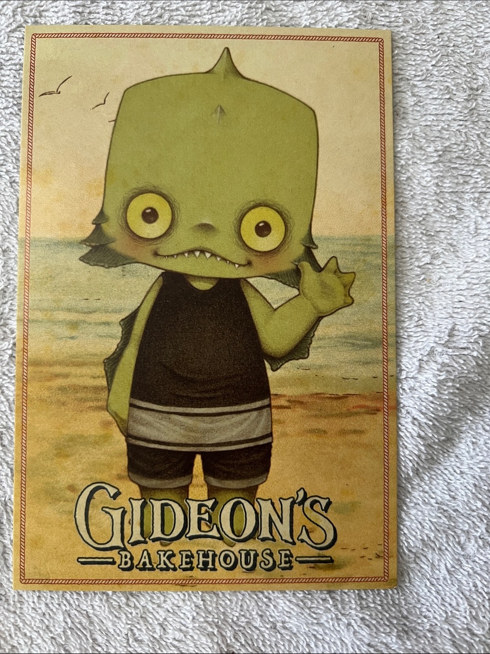 Gideon’s Bakehouse June Menu Card